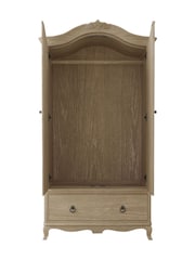 Willis & Gambier Oak Camille Double Wooden Wardrobe - Image 5 of 5