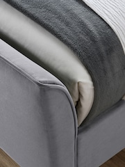 Birlea Grey Clover Upholstered Fabric Bed - Image 2 of 5