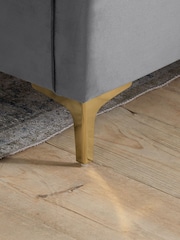 Birlea Grey Clover Upholstered Fabric Bed - Image 6 of 7