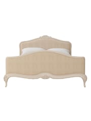Willis & Gambier Ivory Ivory Upholstered & Wooden Bed - Image 4 of 4