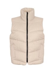Kaffe KAsusanne High Collar Puffer Waistcoat - Image 5 of 6