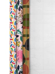 Hallmark Multi Wrapping Paper 3 Rolls x 2M in 3 Bright Designs - Image 3 of 4