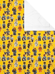 Hallmark Yellow Lego Minifigure Wrapping Paper 3 Rolls x 2M - Image 4 of 4