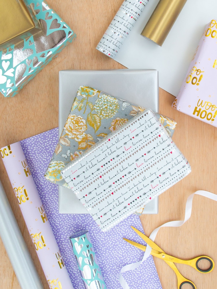 Hallmark Multi Celebration Wrapping Paper 6 Rolls x 2M - Image 1 of 4