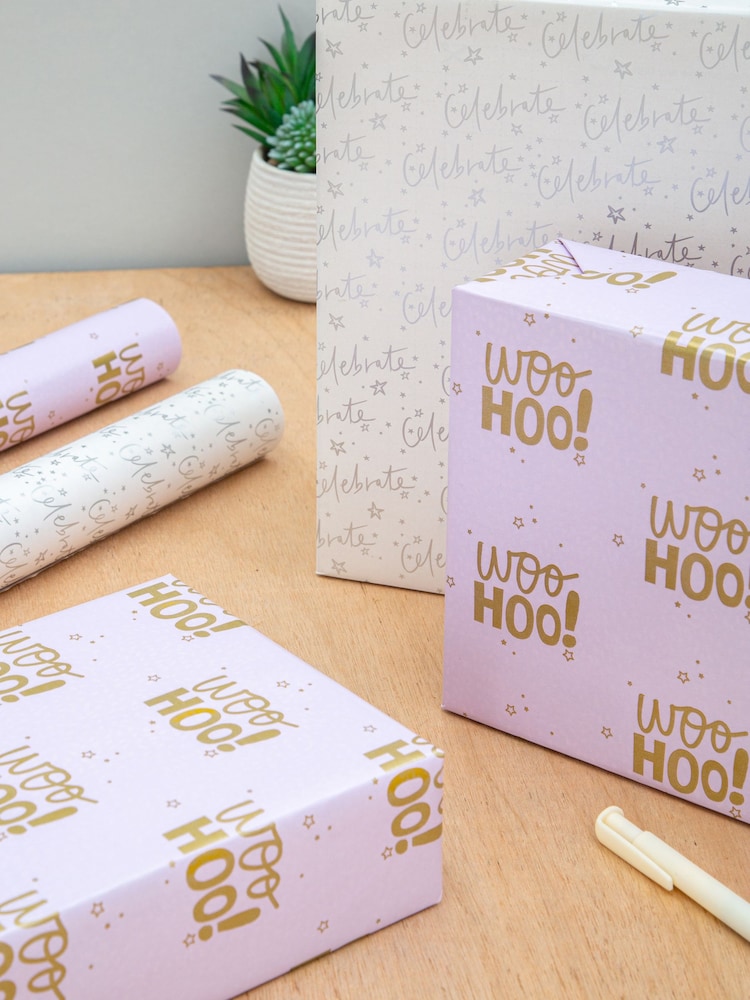 Hallmark Multi Celebration Wrapping Paper 3 Rolls x 2M - Image 1 of 4