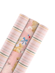 Hallmark Pink Wrapping Paper 3 Rolls x 2M in 2 Designs - Image 2 of 4