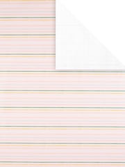 Hallmark Pink Wrapping Paper 3 Rolls x 2M in 2 Designs - Image 3 of 4