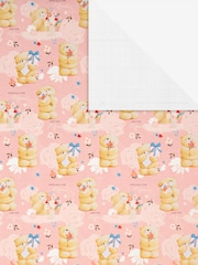 Hallmark Pink Wrapping Paper 3 Rolls x 2M in 2 Designs - Image 4 of 4