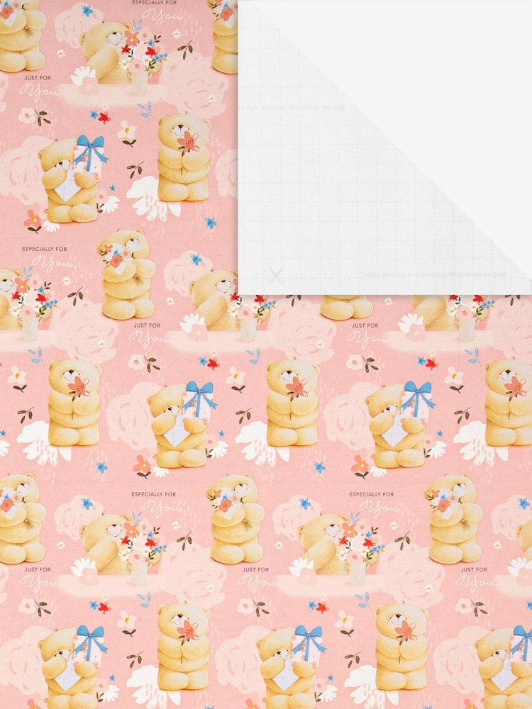 Hallmark Pink Wrapping Paper 3 Rolls x 2M in 2 Designs - Image 4 of 4