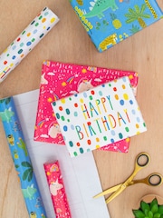 Hallmark Multi Wrapping Paper 3 Rolls x 2M In 3 Fun Kids Designs - Image 1 of 4