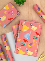 Hallmark Multi Disney Princess Wrapping Paper 3 Rolls x 2M - Image 1 of 4