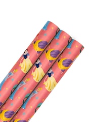 Hallmark Multi Disney Princess Wrapping Paper 3 Rolls x 2M - Image 2 of 4