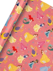 Hallmark Multi Disney Princess Wrapping Paper 3 Rolls x 2M - Image 3 of 4
