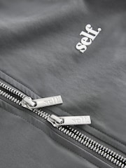 self. Charcoal Grey Full Zip Jacket - Image 12 of 12