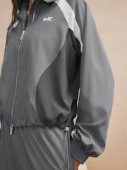 self. Charcoal Grey Full Zip Jacket - Image 7 of 12