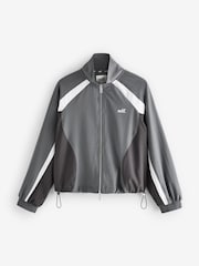 self. Charcoal Grey Full Zip Jacket - Image 9 of 12