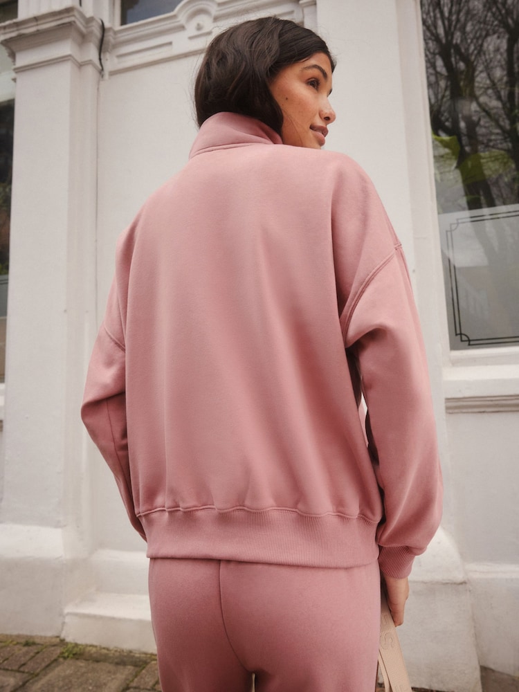 Rose - Sweat à col zippé - Image 4 of 9