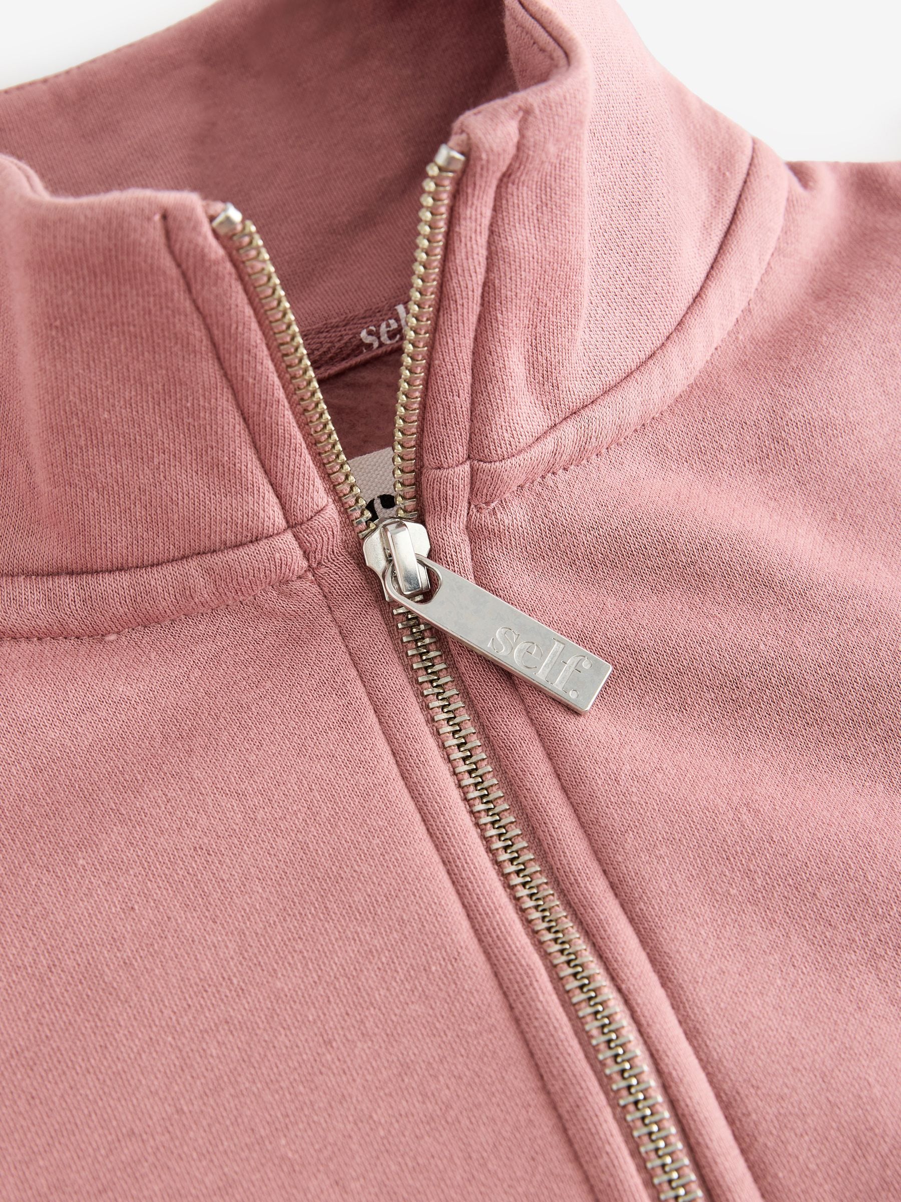 Buy self. Pink Half Zip Sweatshirt from Next USA Buy self. Pink Half Zip Sweatshirt from Next USA