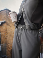 self. Charcoal Grey Joggers - Image 5 of 5