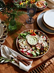 Portmeirion Rose Quartz Minerals Dinner Set of 4 Dinner Plates - Image 3 of 9