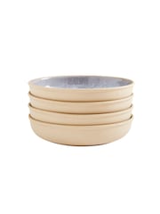Portmeirion Aquamarine Minerals Medium Set of 4 Pasta Bowls - Image 5 of 8