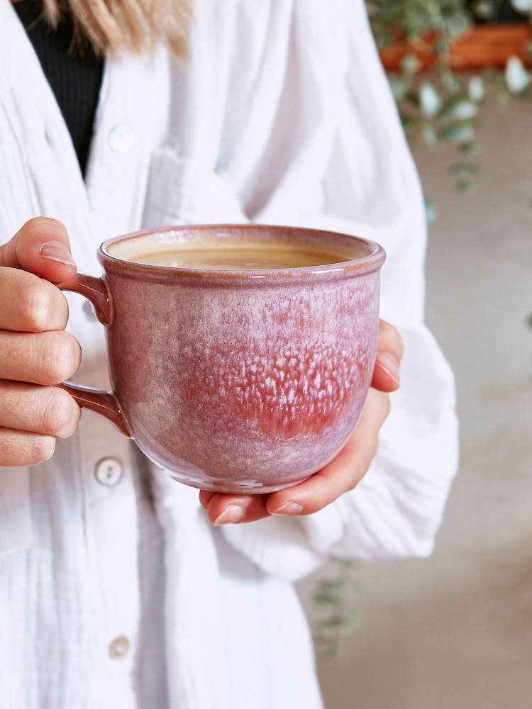 Portmeirion Rose Quartz Minerals Set of 4 Mugs - Image 2 of 7
