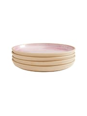 Portmeirion Rose Quartz Minerals Dinner Set of 4 Side Plates - Image 5 of 10