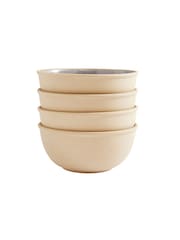 Portmeirion Aquamarine Minerals Medium Set of 4 Bowls - Image 4 of 8