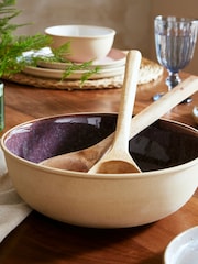 Portmeirion Amethyst Mineral Medium Serving Bowl - Image 1 of 8