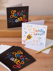 Hallmark Multi 10 Pack Party Invitations In 2 Vibrant Designs - Image 1 of 4