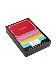 Hallmark Multi 50 Pack Thank You Notes In 5 Coloured Designs - Image 3 of 3