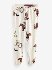 Ecru Cowboy 100% Cotton Long Sleeve Pyjamas - Image 6 of 8