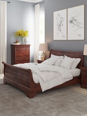 Willis & Gambier Brown Antoinette Wooden Bed - Image 1 of 3