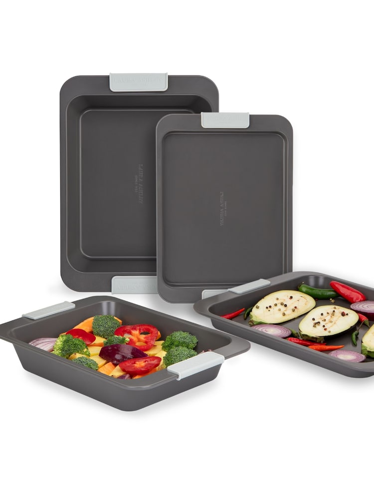 Laura Ashley Sage Leaf Oven Tray and Roasting Pan sets - Image 4 of 4