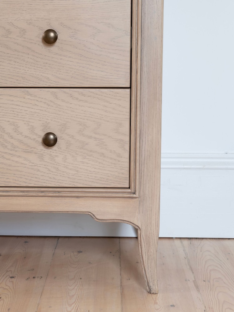 Willis & Gambier Brown Toulon Wooden Chest of 7 Drawer Drawers - Image 2 of 4