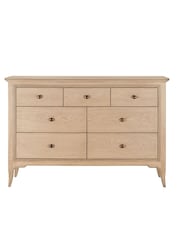 Willis & Gambier Brown Toulon Wooden Chest of 7 Drawer Drawers - Image 4 of 4