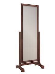 Willis & Gambier Brown Antoinette Wooden Cheval Mirror - Image 2 of 3