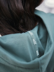 self. Teal Blue Hoodie - Image 5 of 8