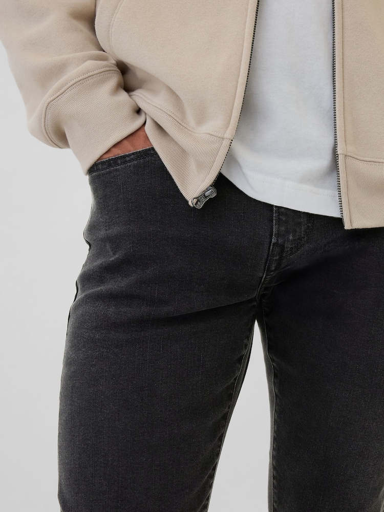 Черный - Gap слим фит Комфорт стрейчевые джинсы - Image 5 of 5 Черный - Gap слим фит Комфорт стрейчевые джинсы - Image 5 of 5