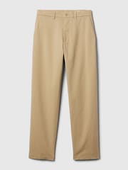 Gap Beige Baggy Fit Stretch Modern Chino Trousers - Image 6 of 7