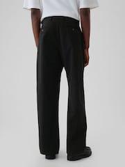 Gap Black Baggy Fit Stretch Modern Chinos - Image 2 of 5