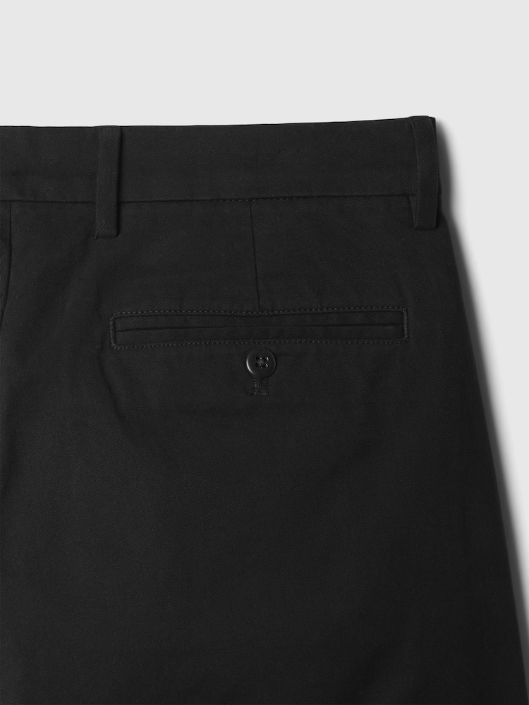 Gap Black Baggy Fit Stretch Modern Chinos - Image 5 of 5