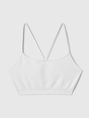 Blanco - Bralette de espalda cruzada sin costuras Gap - Imagen 3 de 4