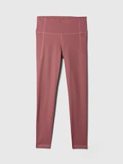 Gap Pink High Waisted Power Stretch Full Length Pocket Leggings - Image 4 of 4