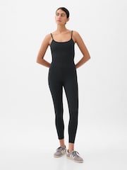 Gap Black Power Exercise One-Piece Unitard - Image 1 of 5