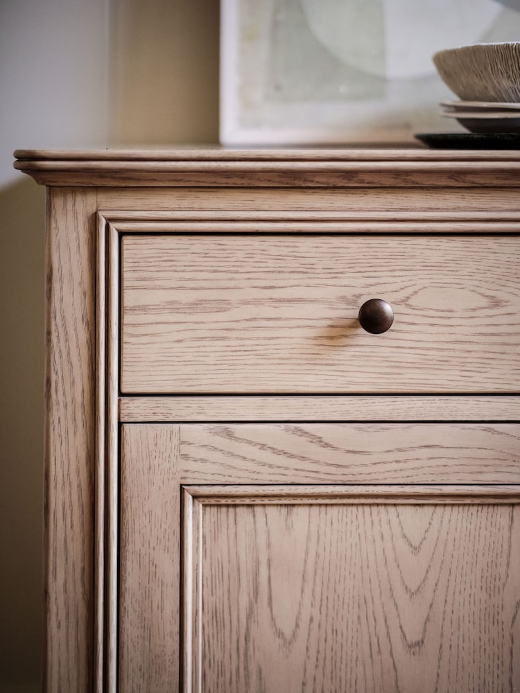 Willis & Gambier Brown Toulon Wooden Small Sideboard - Image 2 of 4