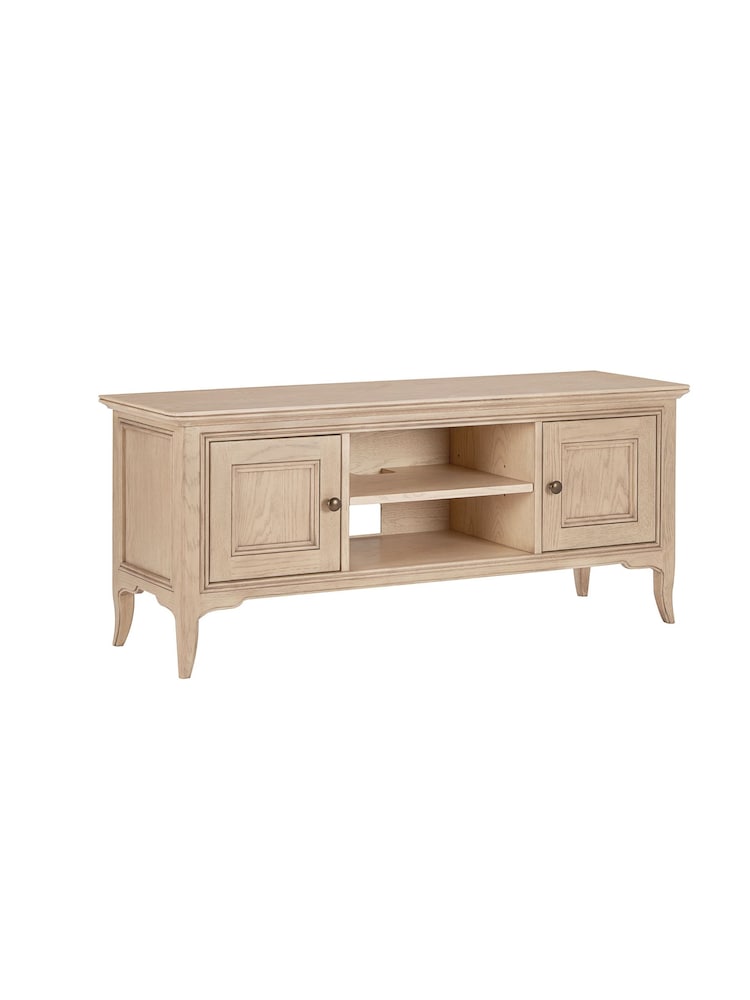 Willis & Gambier Brown Toulon Wooden TV Unit - Image 2 of 3
