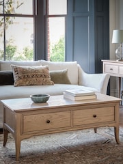 Willis & Gambier Brown Toulon Coffee Wooden Table - Image 1 of 5