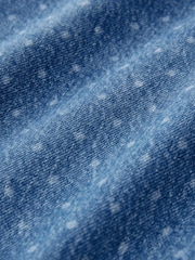 Blue Polkadot Straight Jeans - Image 7 of 7