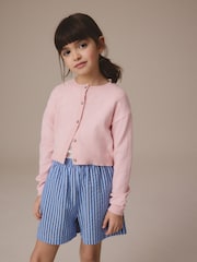 Pink Button Up Cardigan (3-16yrs) - Image 1 of 7
